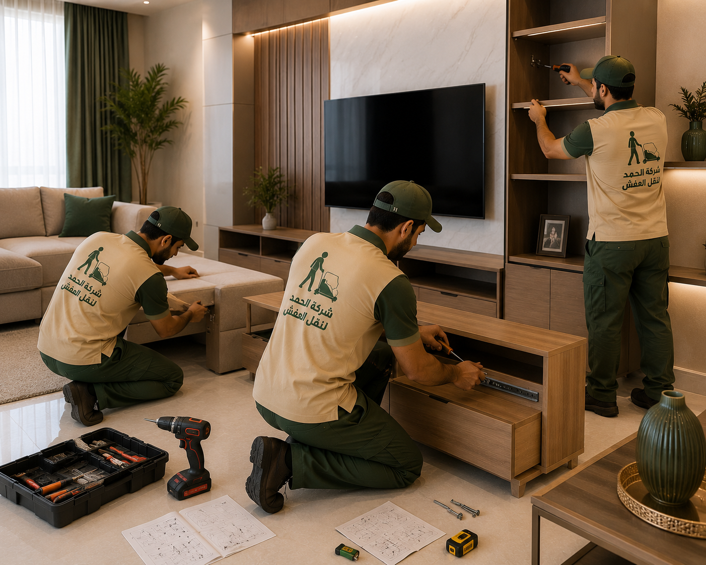 تركيب الأثاث
